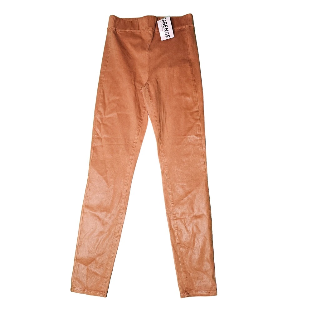 NWT L'AGENCE Rochelle Pull On Jean Hazelnut L